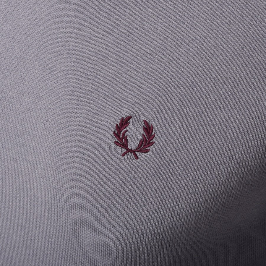 Alternative Image for ProductFred Perry Crew Neck Knit Jumper Grey3